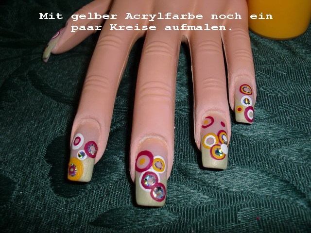 6 Retro-Style verschiedene Anleitungen in Nageldesign