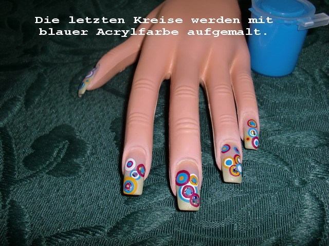 7 Retro-Style verschiedene Anleitungen in Nageldesign