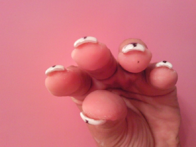 von vorne CorsageNägel . Aufbau ? in Anfänger Nageldesign