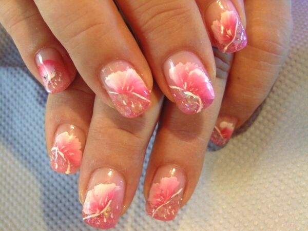  One Stoke in Rosa in Nageldesign