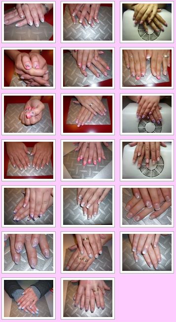 Screenshot Nailartgalerie vom Nagelstudio Nail and Beauty Nail & Beauty Bilder in grosser Naildesign Galerie in Videos