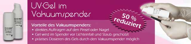 Gel im Spender Gratis UV Gerät + Top Rabatte bis zu 50% im Shop in Zubehör