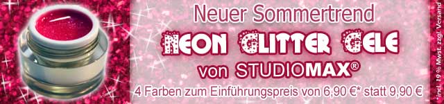 Neon Glitter Gratis UV Gerät mit Desinfektions-Modus zu jeder Bestellung in Online-Shop