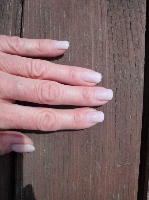 Frenchnail Linke Hand Meinung + Erklärung für Schablonennägel gewünscht in Gelnägel