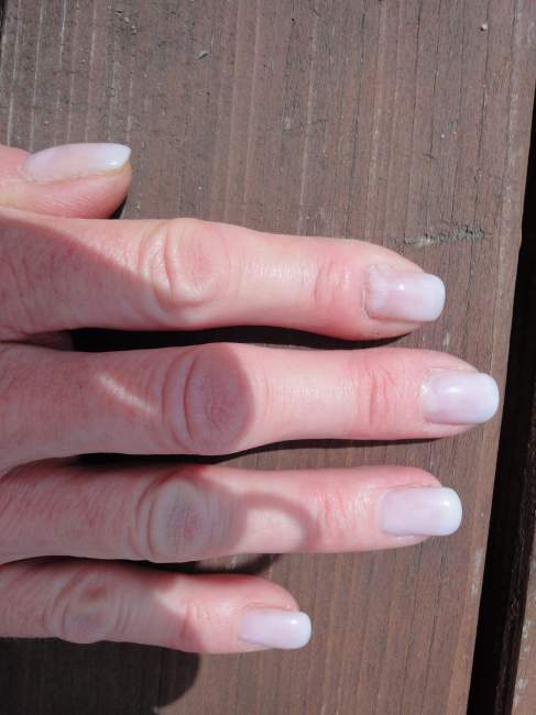 Frenchnail Rechte Hand Meinung + Erklärung für Schablonennägel gewünscht in Gelnägel