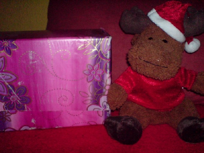 Wichtelgeschenk die dritte wieder mit Teddy =) wir wärs mit wichteln? in Small Talk