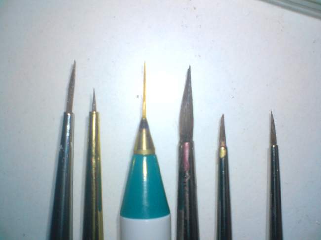Pinsel Nailartpinsel und Farben in Zubehör