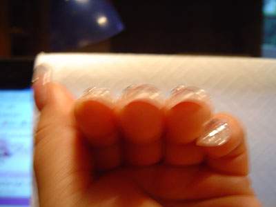 Tunnel Das erst mal mit schablone. in Anfänger Nageldesign