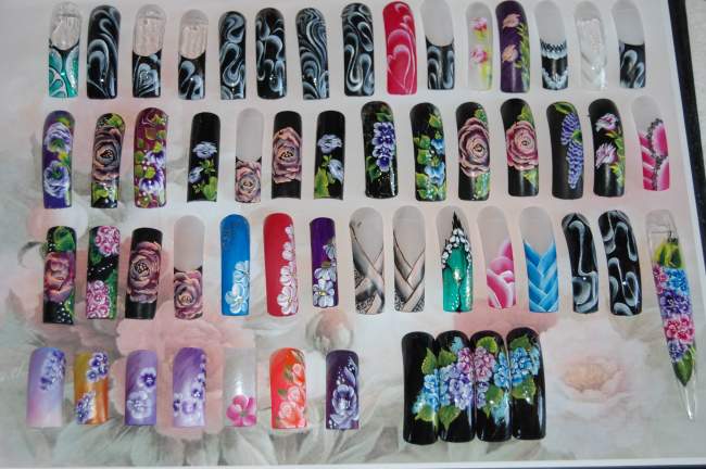 one stroke One Stroke Schulung am 30.09.2012 in Nailart Kurse