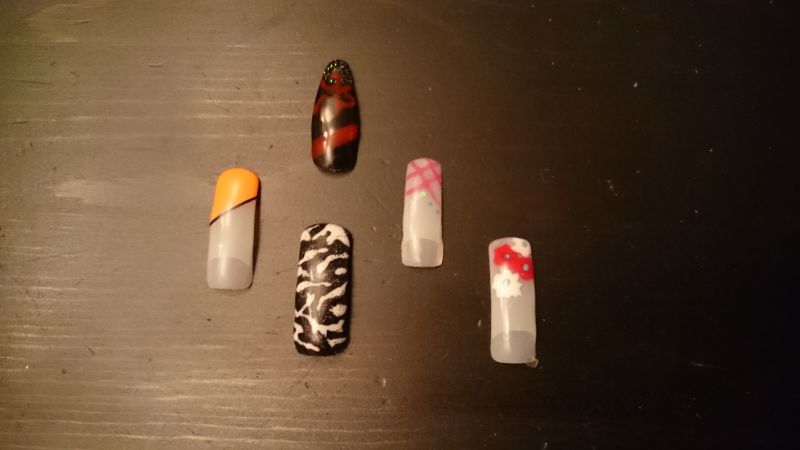 Meine Übungsnägel Wenn Unkreativität einen Namen hätte. in Nageldesign