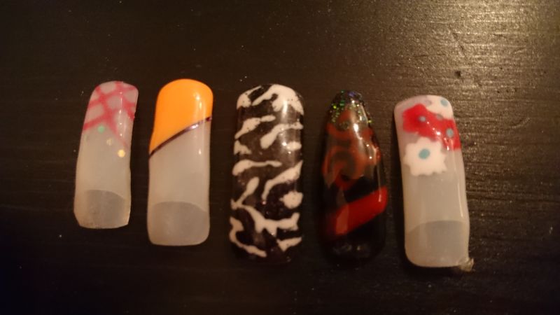 Draufsicht Wenn Unkreativität einen Namen hätte. in Nageldesign