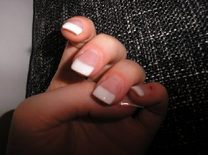 und nochmal - die gute linke Hand Das erste "offiziele" Mal - endlich ohne Liftings in Anfänger Nageldesign
