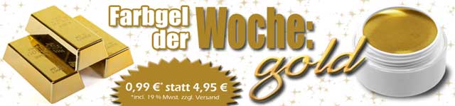 Gold Farbgel Gold Farbgel nur 99 Cent + neue Nail-Art Weihnachtsartikel in Zubehör