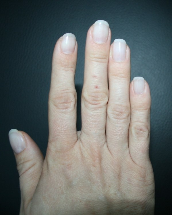 draufsicht - war schon länger nicht mehr in der klappkaribik ;) meine ersten nägel. in Anfänger Nageldesign