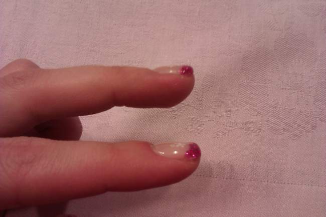 Aufbau oder das was es mal werden soll mein erstes Refill in Anfänger Nageldesign