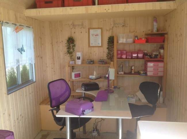 Und das ist jetzt mein Nagelstudio.
Schön gemütlich und knuffig. Und alles  wo nagelt ihr? in Small Talk