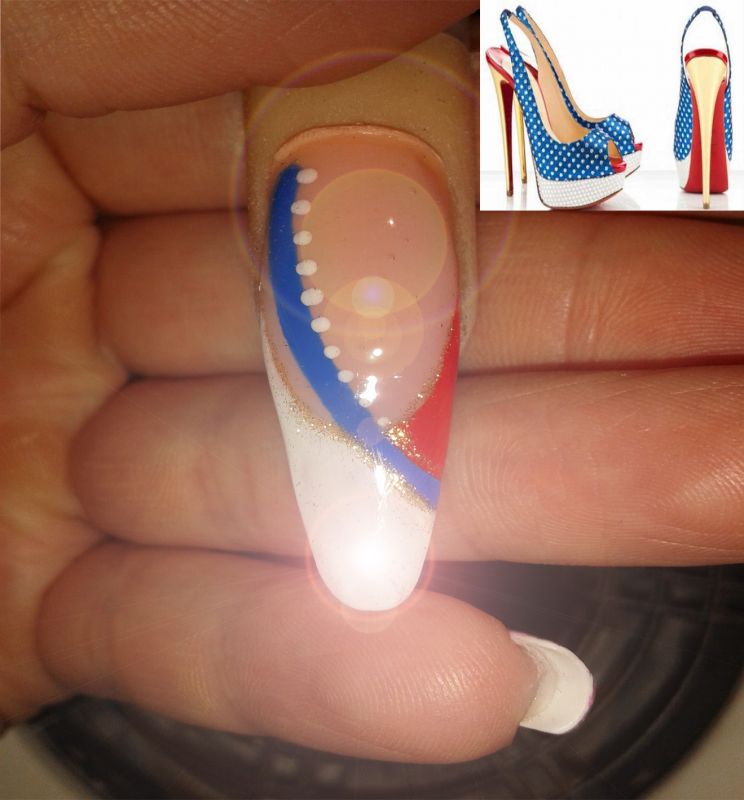 louboutin - miss america Schuhe Nailart Modellagen - SMYD Teil 1 in Small Talk