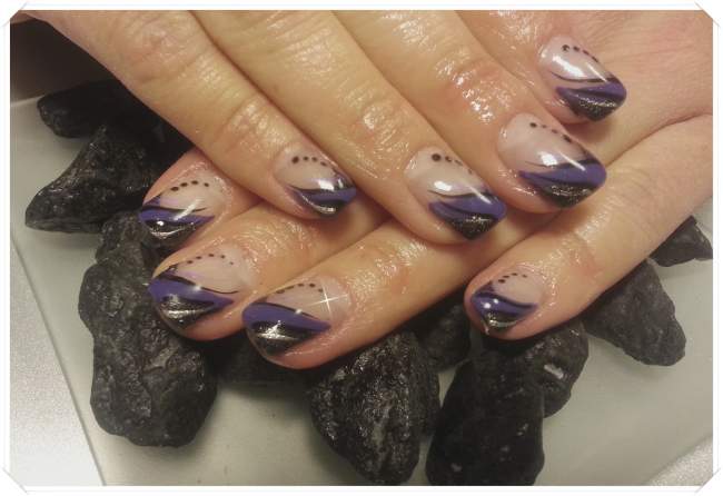 marina BlackBeauty Nails in Nageldesign