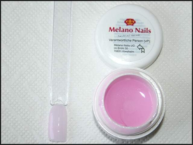 Melano Pearl rosa Make up Gele / Camouflage Gele in Gelnägel