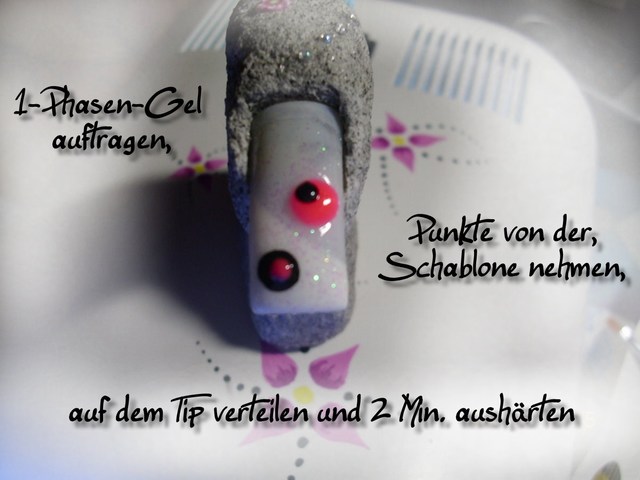 mini-7 Retro-Style verschiedene Anleitungen in Nageldesign