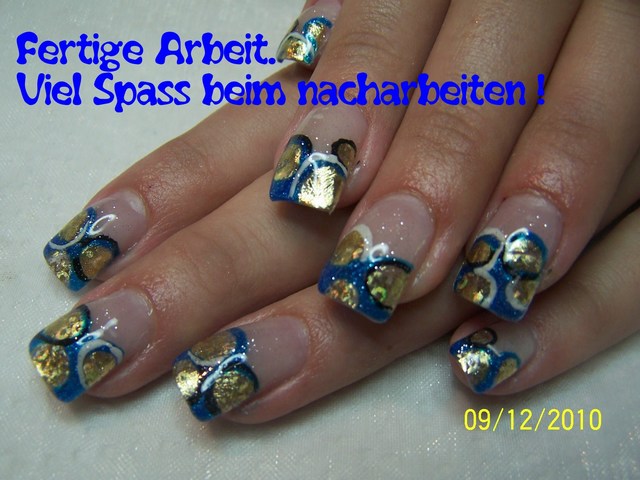 mini-8 Retro-Style verschiedene Anleitungen in Nageldesign