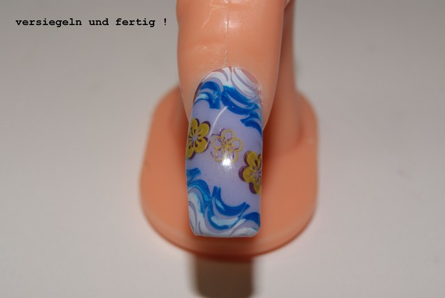 mini-bild10 Retro-Style verschiedene Anleitungen in Nageldesign