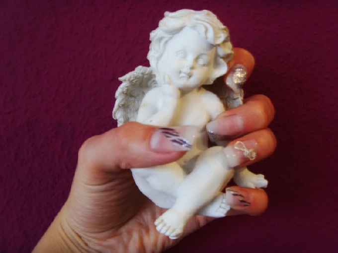 Neumodellage mit Gel und Tips. Inlay (Handschellen), Zebraperlfolie,  Bitte Bewertung! 1Gelversuch mTips ohne Schulung in Anfänger Nageldesign