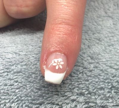 Nagelverlängerung 001 Meine erste Gelnagelverlängerung mit Schablone in Anfänger Nageldesign