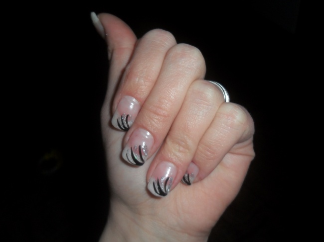 Vorderansicht Meine Modellage die 2. Bitte bewerten :) in Anfänger Nageldesign