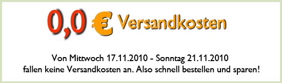  Null € Versandkosten bei MTC-24 in Online-Shop