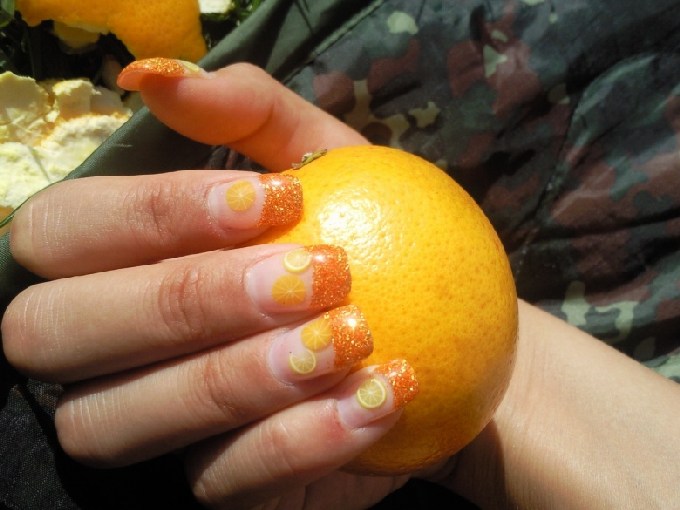 orange Suche Orange metallic Glitter Farbe in Zubehör