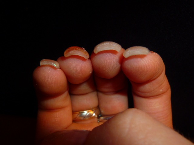  Hier meine neuen Nägel in Anfänger Nageldesign