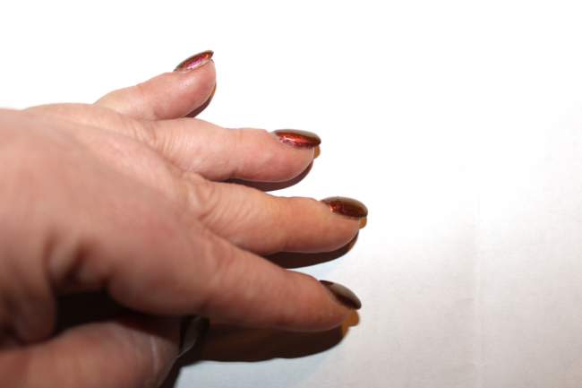 Seitenfoto Linke Hand Meine erste Selbstmodelage - Anregungen erwünscht in Anfänger Nageldesign