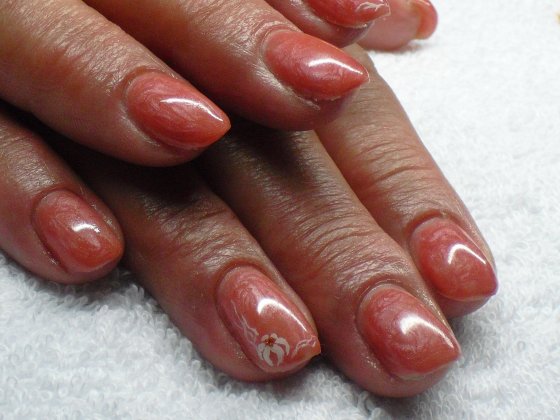 draufsicht Hab mich jetzt auch mal getraut in Anfänger Nageldesign