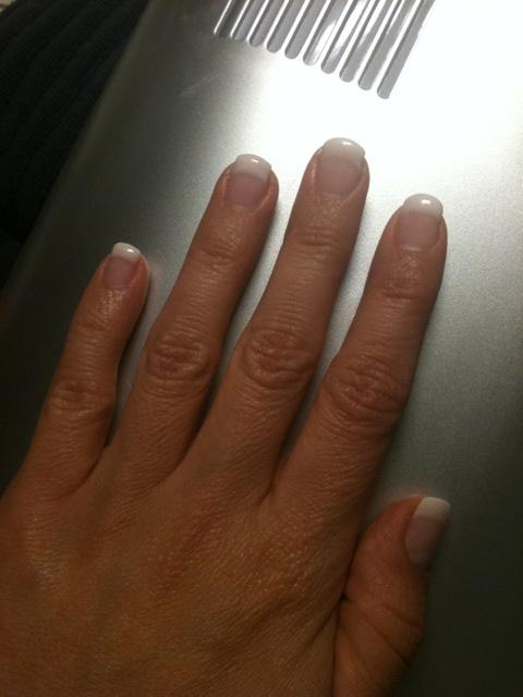 schakeline Meine 1. Modellage an mir in Anfänger Nageldesign