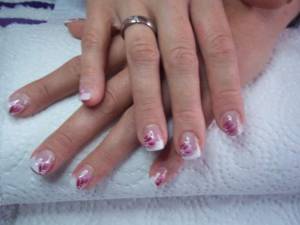  Acryl mit One Stroke in Anfänger Nageldesign