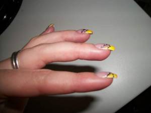 Seitenansicht Fix und Alle, Modellage die Zweite . in Anfänger Nageldesign