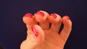 10 4 Modellage mit fimo bitte kritik in Anfänger Nageldesign