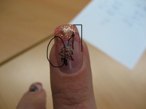  Bewertung der Modellage in Anfänger Nageldesign