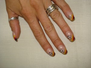  WM-Nägel in Nageldesign