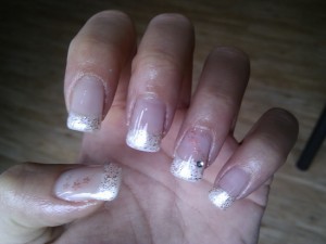  Mein 2.Auffüllen an eigener Hand   ;-) in Anfänger Nageldesign
