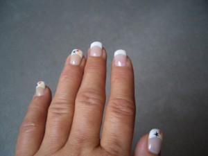  WM-Nägel in Nageldesign