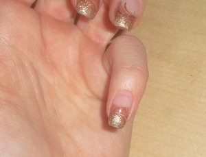  Refill mit Stamping in Anfänger Nageldesign