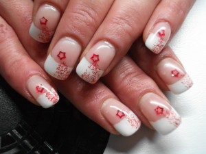  Weihnachtsmodellage - bitte beurteilen in Anfänger Nageldesign