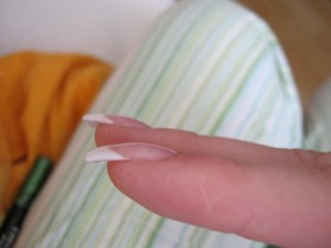  meine neuen nägel :) in Anfänger Nageldesign