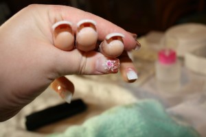  Habe das erste mal Nägel gemacht in Anfänger Nageldesign