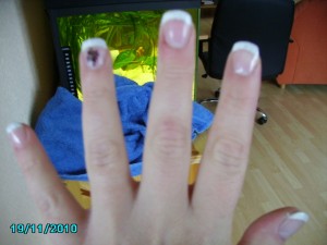 Meine erste Schablonenmodellage in Anfänger Nageldesign