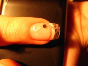 Ups, vergessen zu drehen! 5. Versuch - genug Aufbau da? in Anfänger Nageldesign