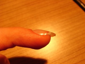  5. Versuch - genug Aufbau da? in Anfänger Nageldesign