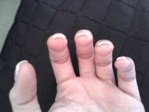 Von vorne Erste Mal Modellage mit Schablonenverlängerung in Anfänger Nageldesign